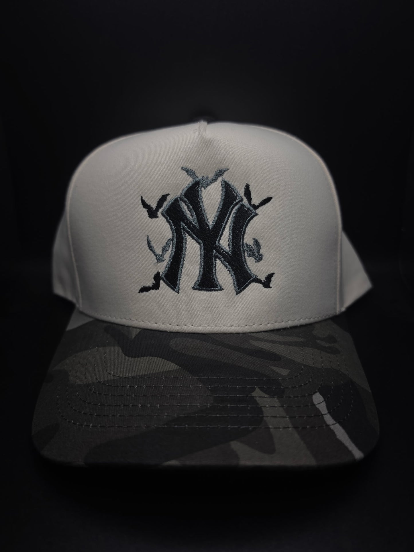NY Batz Gray Camo Hat