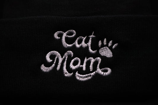 Cat mom Beanie